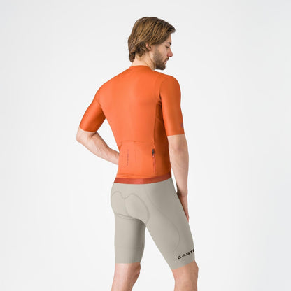 Kurze Trägerhose CASTELLI ESPRESSO 2 Silver Moon