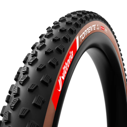 Pneu VITTORIA TORRENTE XC RACE 29x2.4 Graphene 2.0 Tubeless Ready Souple Noir/Beige