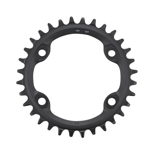 Plateau Mono SHIMANO FC-MT610 12V 4 Trous — vue du plateau sur fond blanc