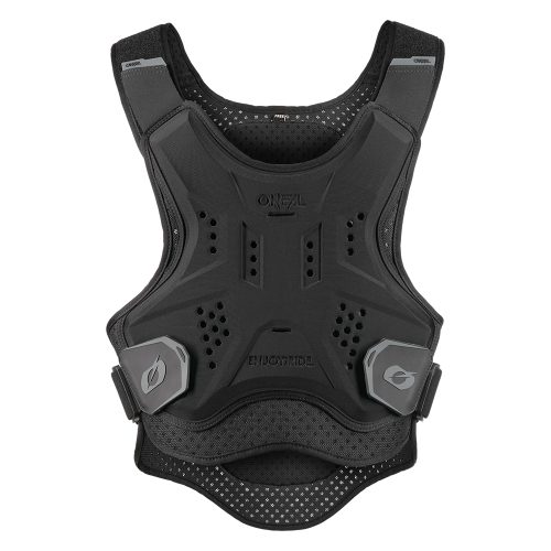 Plastron de Protection O'NEAL BP Soft Noir 2027 - vue de face B2B