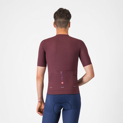 CASTELLI PREMIO EVO -pyöräilypaita Lyhythihainen Bordeaux