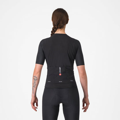 Maglia CASTELLI PREMIO EVO Donna Maniche Corte Nero