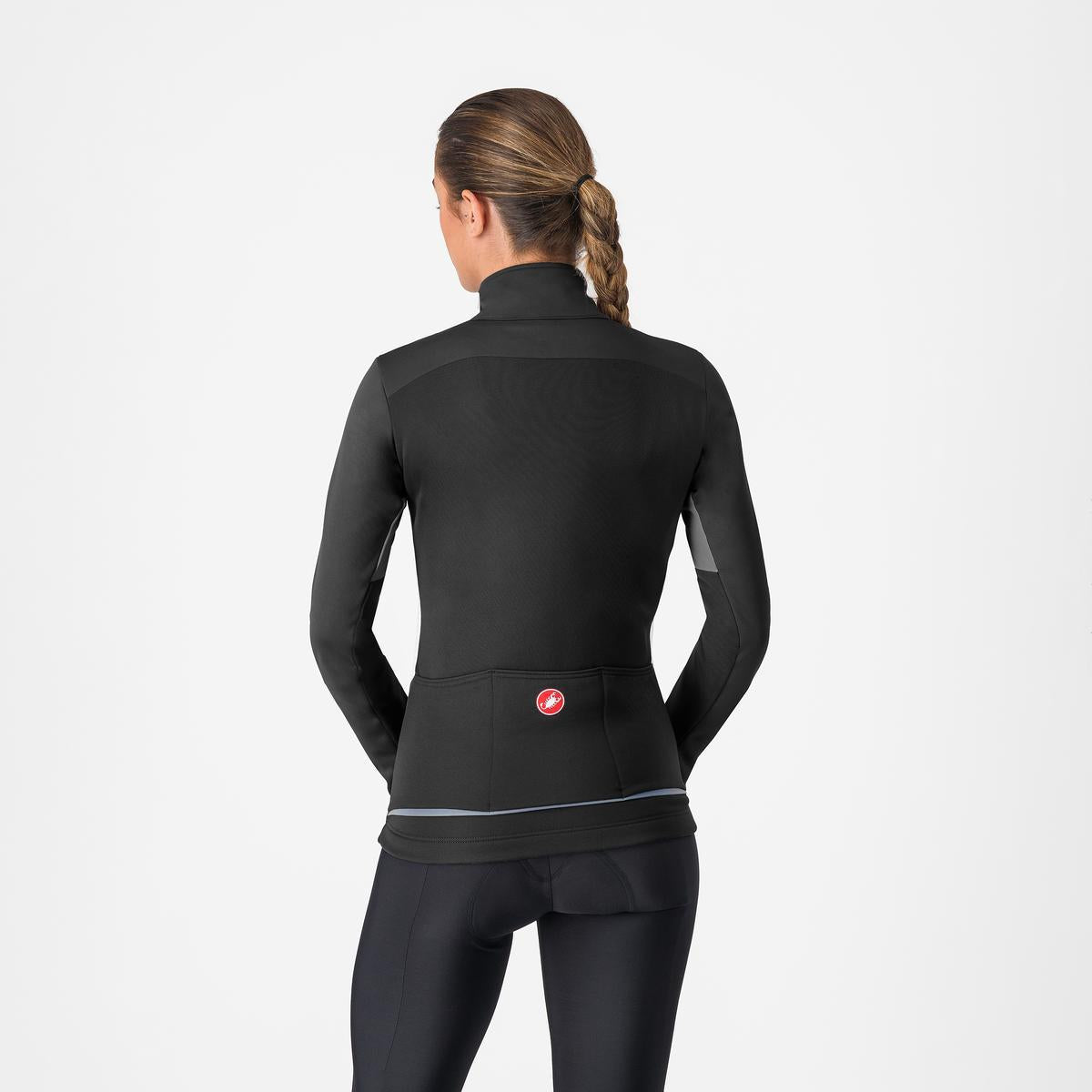 CASTELLI ENTRATA 2 Dámská bunda Black/Grey