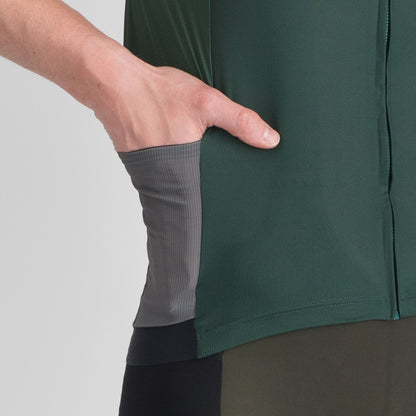 Maglia SPORTFUL SUPERGIARA 2 LOGO Maniche Corte Cachi