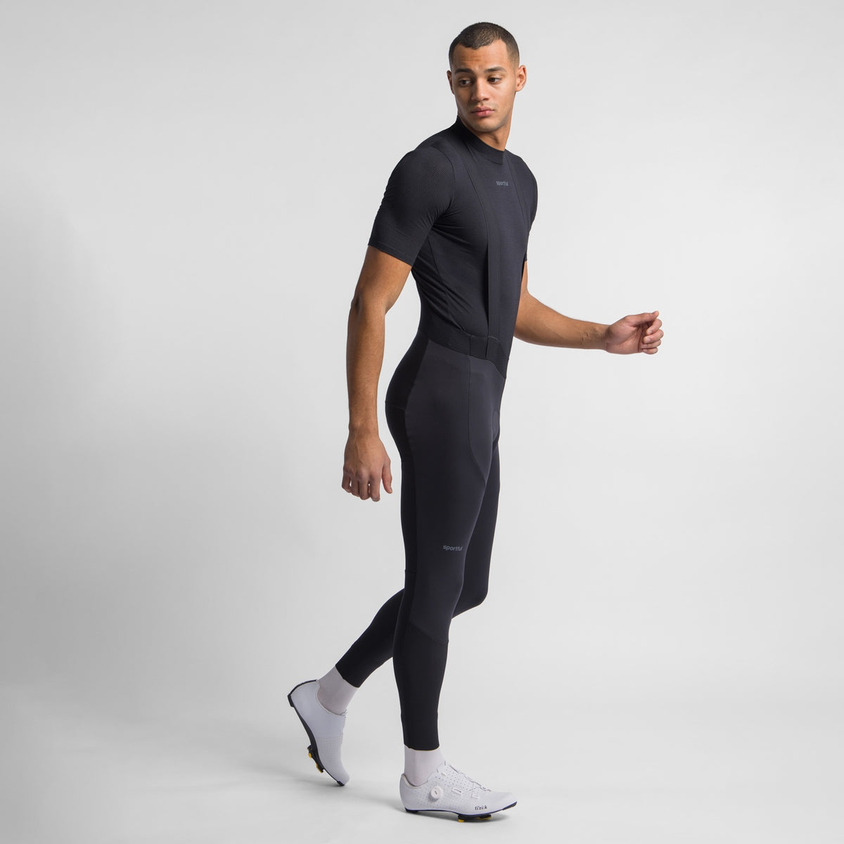 SPORTFUL DEEPWINTER svarta långa bibshorts