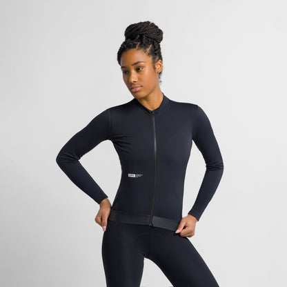 Ženski kolesarski dres SPORTFUL SRK 2 z dolgimi rokavi, črn