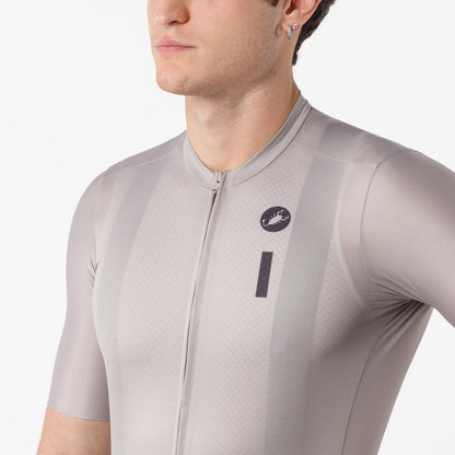 CASTELLI DRITTONE LOGO Short Sleeve Jersey Clay