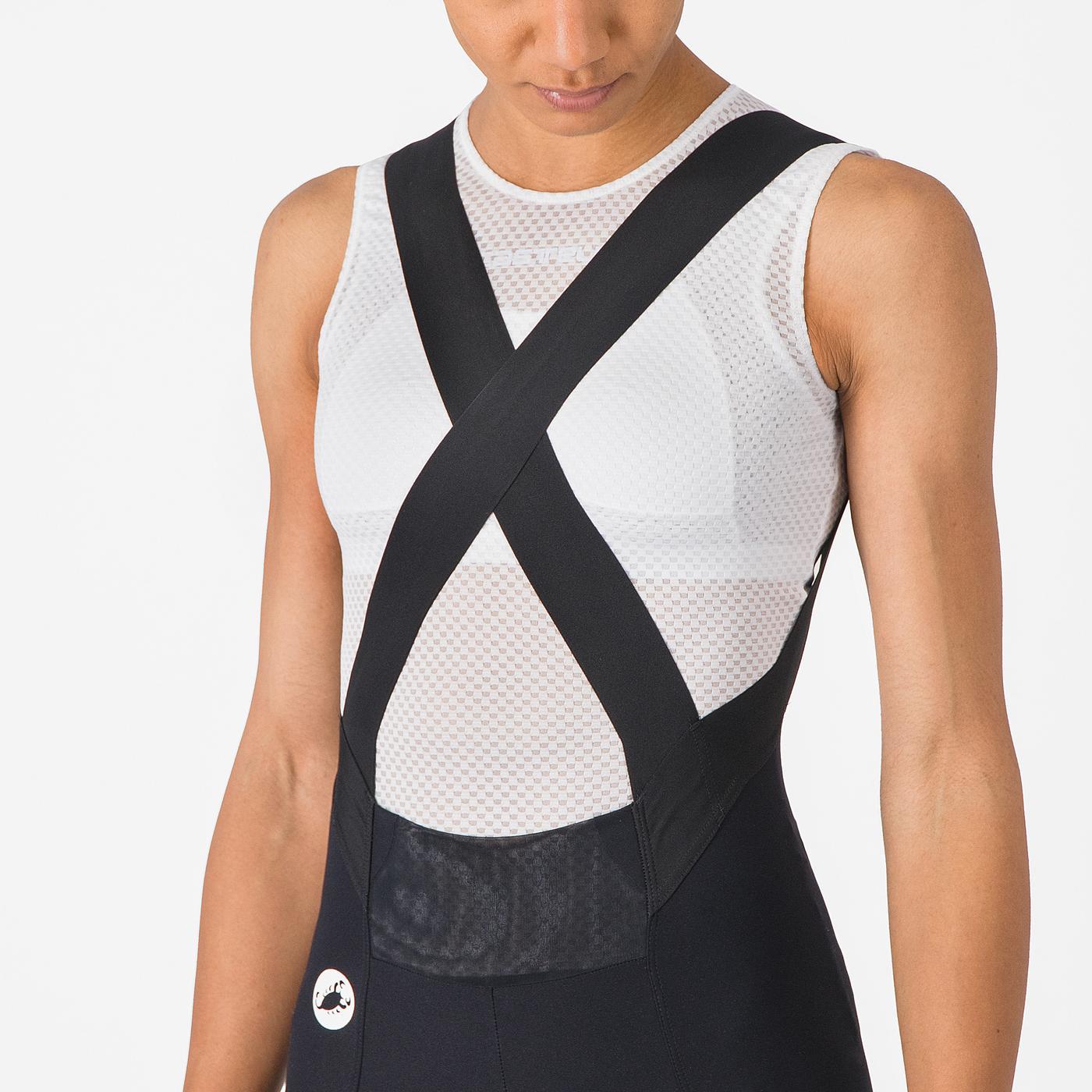 CASTELLI ESPRESSO 2 W DT Bibshorts, dam Svart