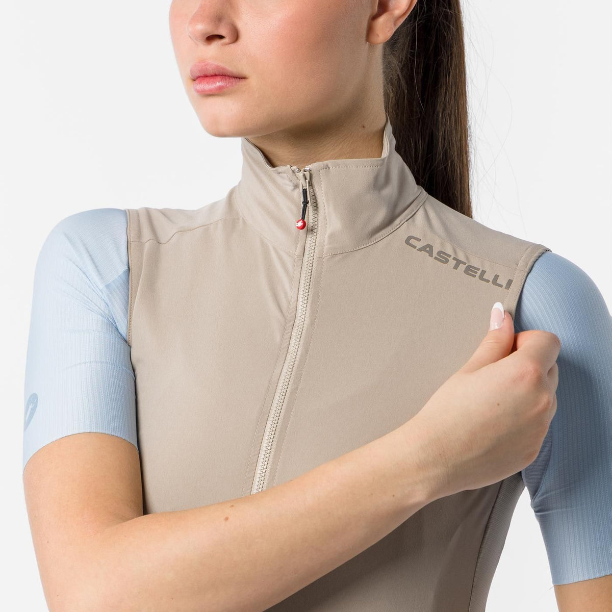 Hihaton Takki CASTELLI ESPRESSO 2 Nainen Beige