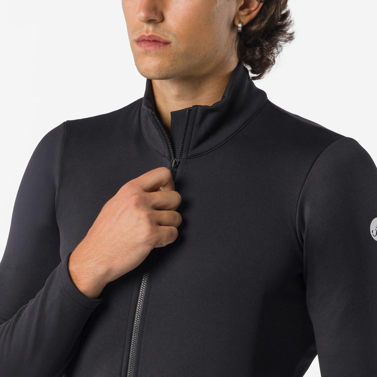 Dres CASTELLI COMPETIZIONE THERMAL Dlouhý Rukáv Černý