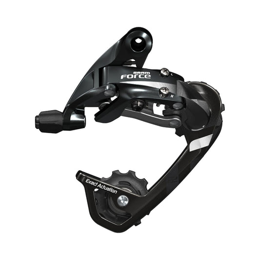 SRAM FORCE 22 11-speed rear derailleur with medium cage – product view on a white background