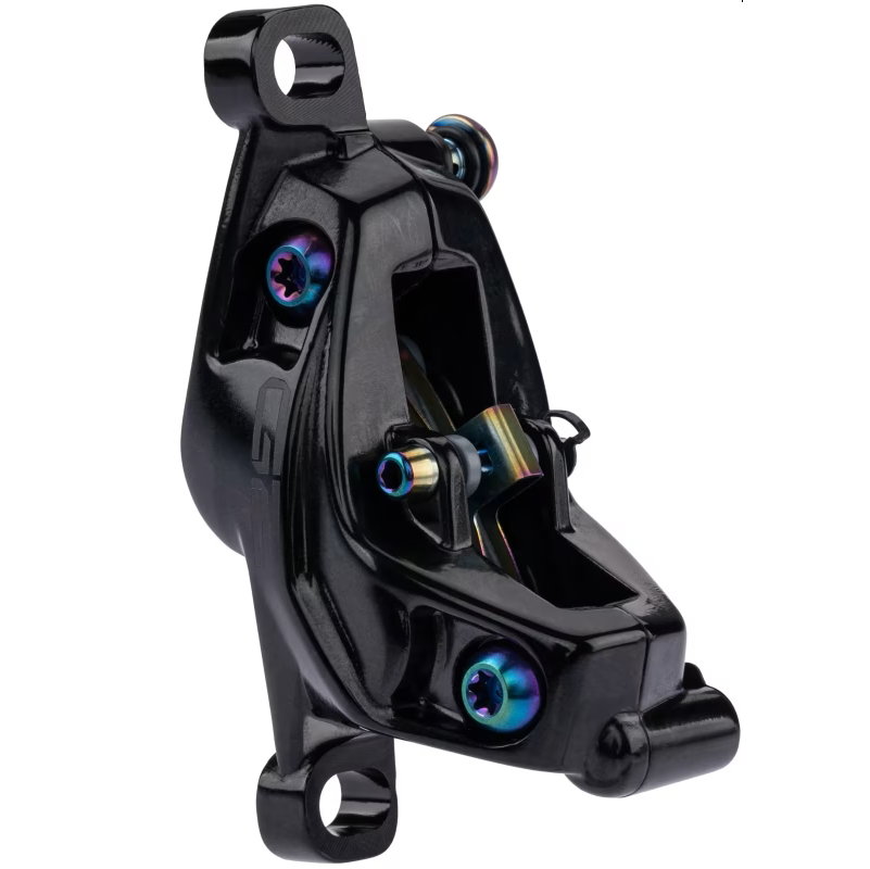 Brzdový strmeň SRAM G2 ULTIMATE, čierny/dúhový