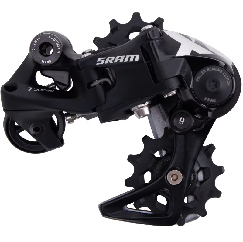SRAM X01 DH 7V Type 3.0 bagskifter med kort geararm