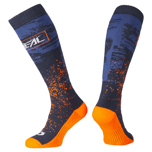 Calzini O'NEAL PRO MX PAINT Blu/Arancione
