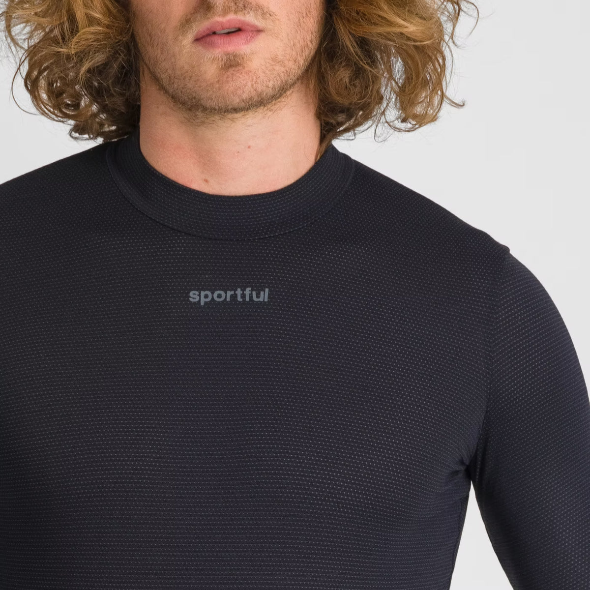 Μαύρη ισοθερμική μπλούζα SPORTFUL MERINO με μακριά μανίκια