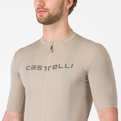 CASTELLI PROLOGO LITE Short Sleeve Jersey Beige