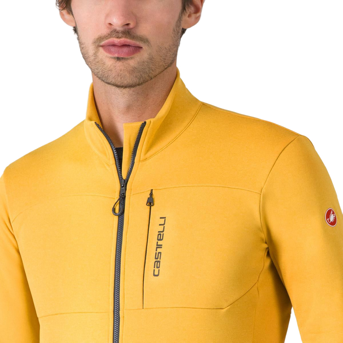 Maillot CASTELLI UNLIMITED TRAIL 2 Manches Longues Orange