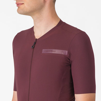 CASTELLI PREMIO EVO -pyöräilypaita Lyhythihainen Bordeaux
