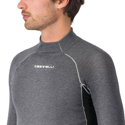 Ondershirt CASTELLI FLANDERS 2 Lange Mouwen Grijs