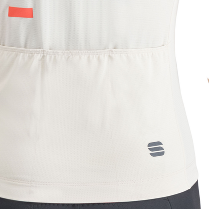 Koszulka kolarska SPORTFUL CLASSIC Krótki Rękaw Damska Kremowa