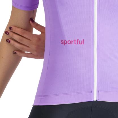 Koszulka SPORTFUL CLASSIC Krótki Rękaw Damska Fioletowa
