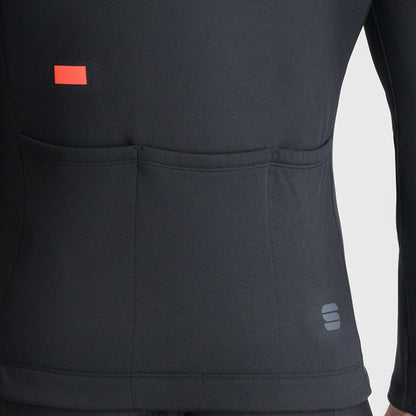 Kolesarski dres SPORTFUL CLASSIC z dolgimi rokavi, črn