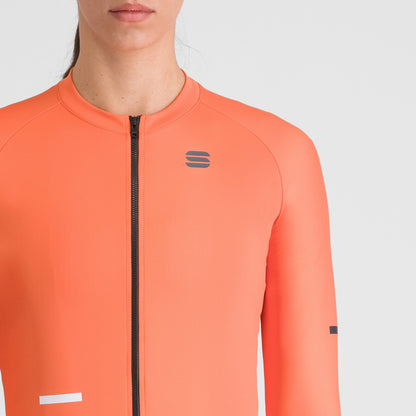 Maglia SPORTFUL SUPERNOVA da donna a maniche lunghe rossa