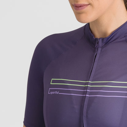 SPORTFUL STARLIGHT 2 lyhythihainen pyöräilypaita Nainen Violetti