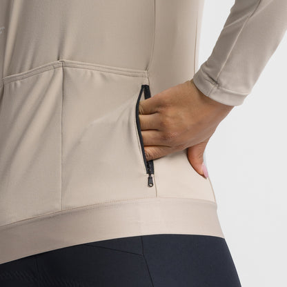 Maglia SPORTFUL SRK 2 da donna a maniche lunghe beige