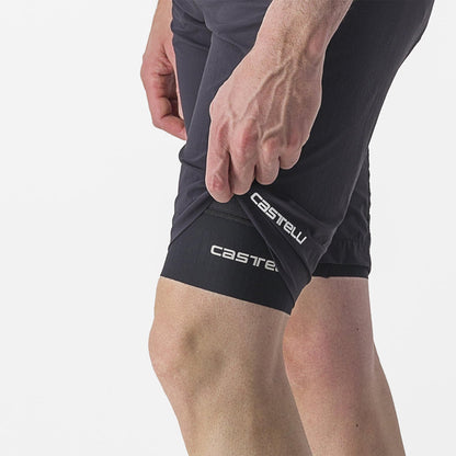 Sotto-Short CASTELLI TRAIL Nero
