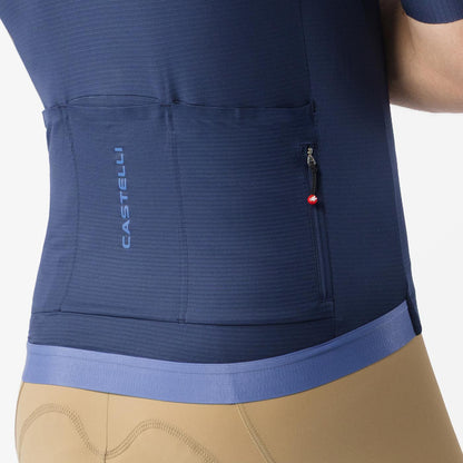 Maglia CASTELLI ESPRESSO 2 Maniche Corte Blu