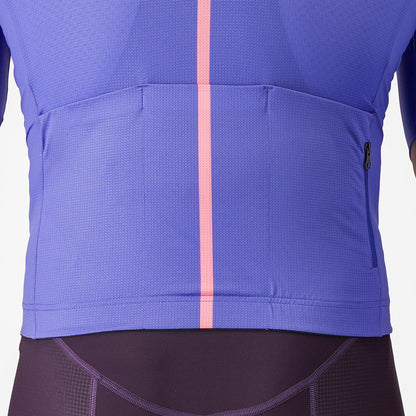 CASTELLI DRITTONE LOGO Short Sleeve Jersey Violet