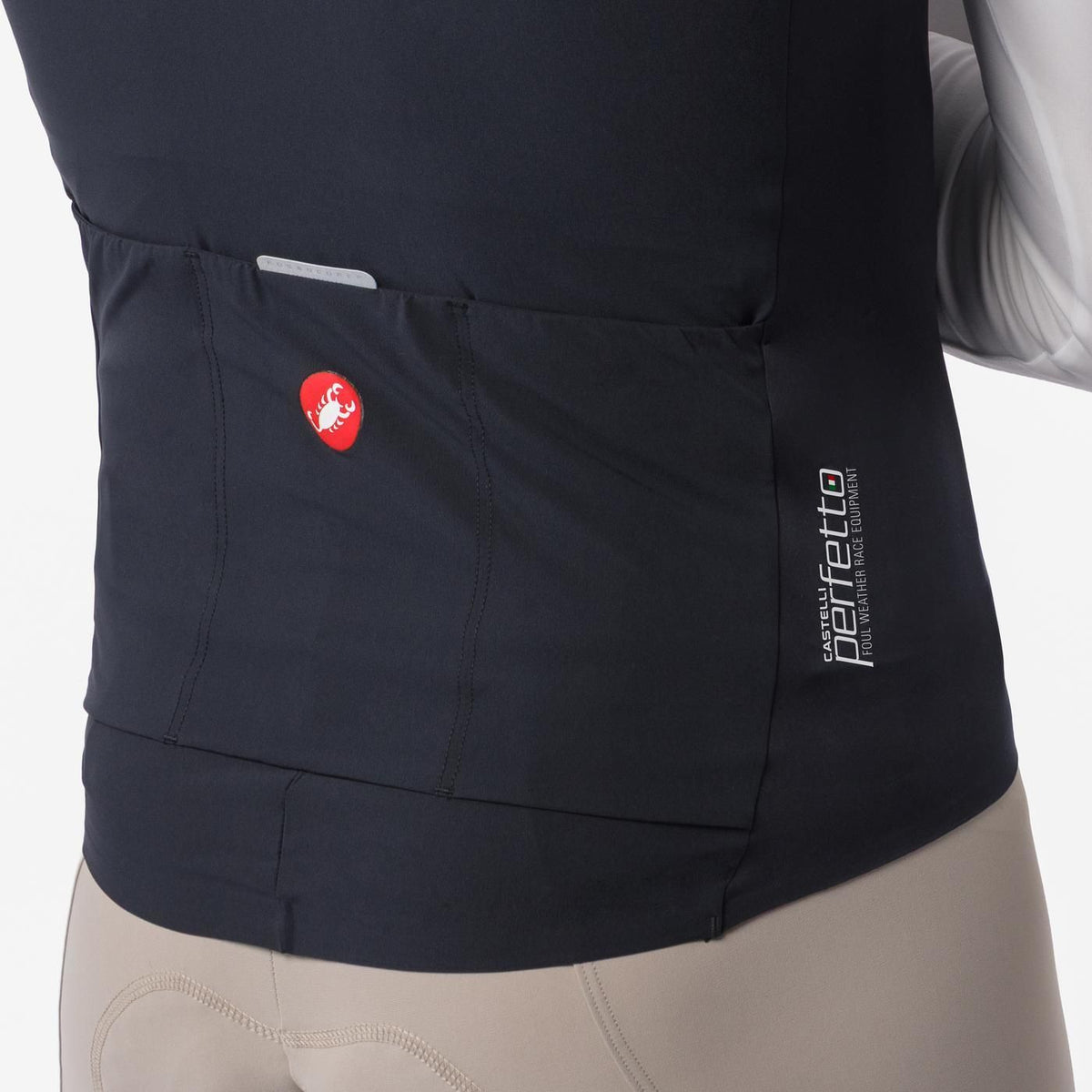 Vesta bez rukávů CASTELLI PERFETTO 2 Černá