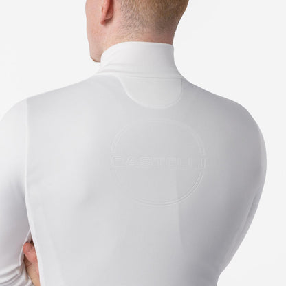 Kolesarski dres z dolgimi rokavi CASTELLI COMPETIZIONE THERMAL v slonokoščeni barvi