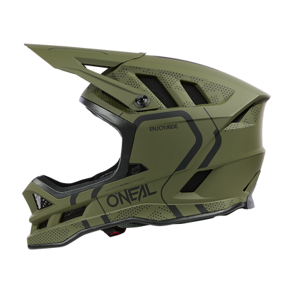 Casco MTB O'NEAL BLADE POLYACRYLITE STRIKE Verde/Nero