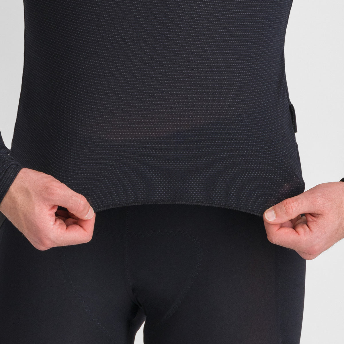 Μαύρη ισοθερμική μπλούζα SPORTFUL MERINO με μακριά μανίκια
