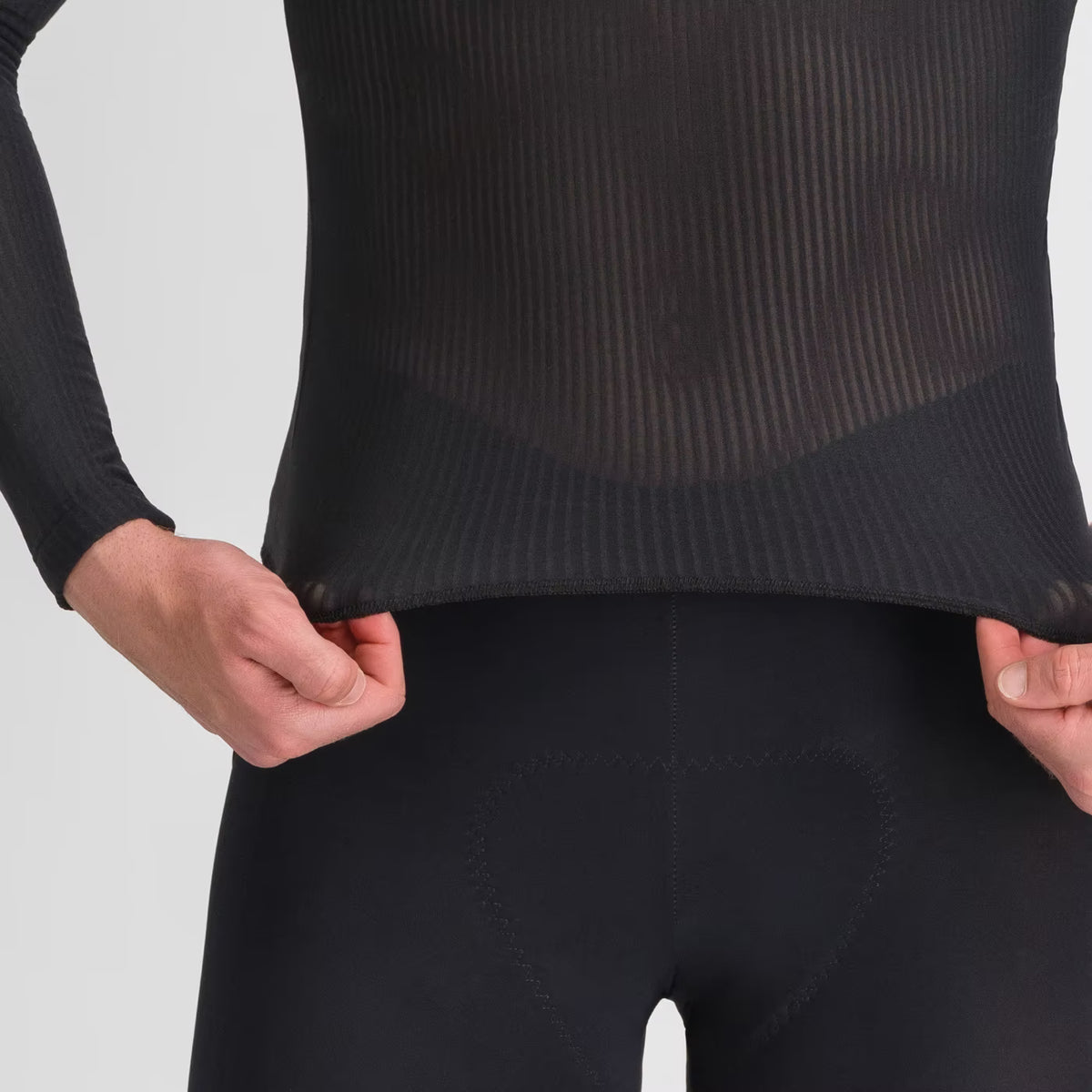 Μαύρη χειμερινή ισοθερμική μπλούζα SPORTFUL με μακριά μανίκια