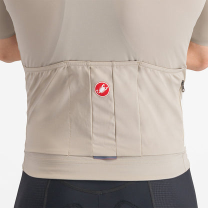 CASTELLI PROLOGO LITE Short Sleeve Jersey Beige