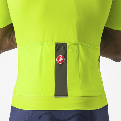 Maglia CASTELLI PROLOGO LITE Maniche Corte Gialla
