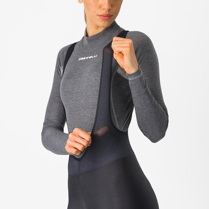 Culotte 3/4 con Tirantes CASTELLI ENTRATA Mujer Negro