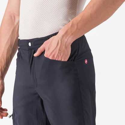 Short CASTELLI UNLIMITED ADVENTURE BAGGY Nero