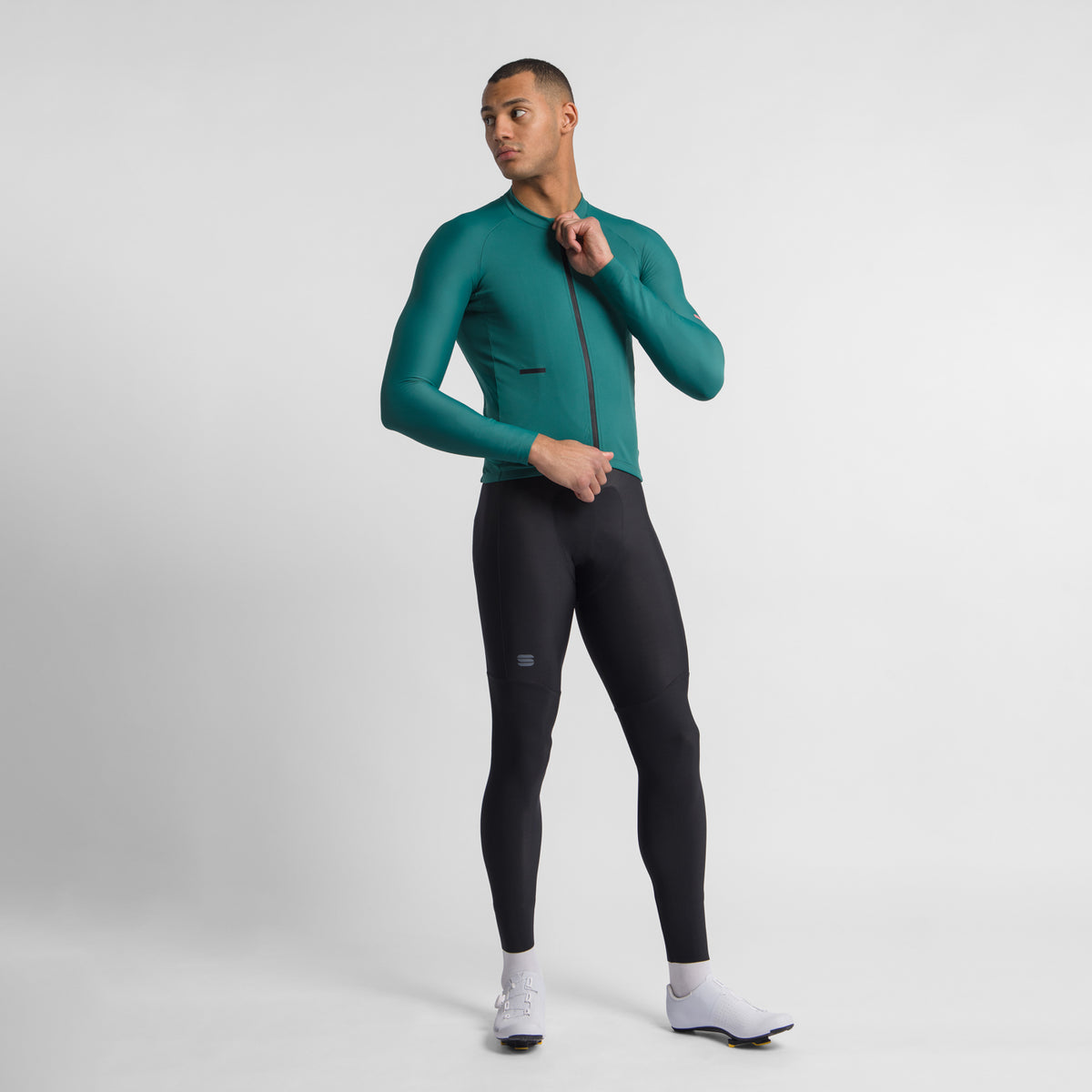 Ποδηλατική μπλούζα SPORTFUL SUPERNOVA με μακριά μανίκια, πράσινη