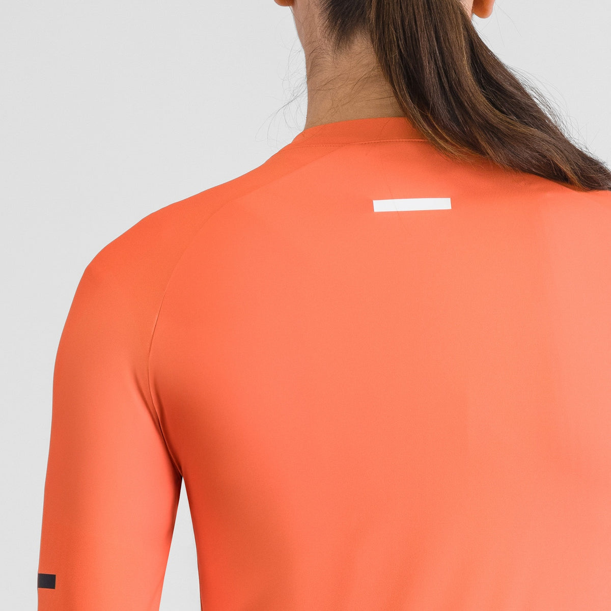 Κόκκινη γυναικεία ποδηλατική φανέλα SPORTFUL SUPERNOVA με μακριά μανίκια