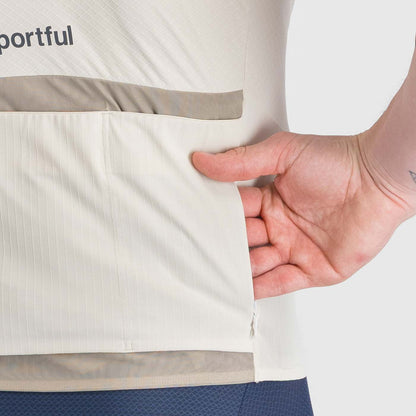 Koszulka SPORTFUL HYPEREPIC Krótki Rękaw Kremowa