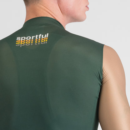 Maglia SPORTFUL SUPERGIARA 2 LOGO Maniche Corte Cachi