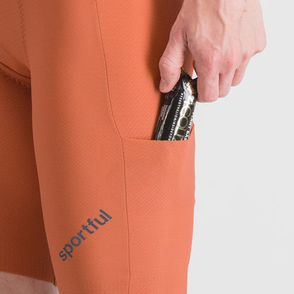 Pantaloncino Corto con Bretelle SPORTFUL HYPEREPIC Arancione