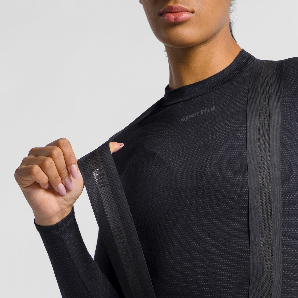 Cuissard Long à Bretelles SPORTFUL SUPERGIARA 2 Femme Violet/Noir
