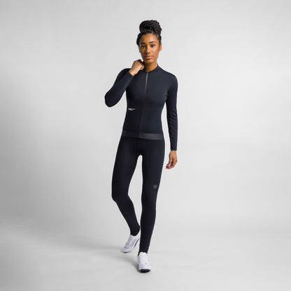 Ženski kolesarski dres SPORTFUL SRK 2 z dolgimi rokavi, črn