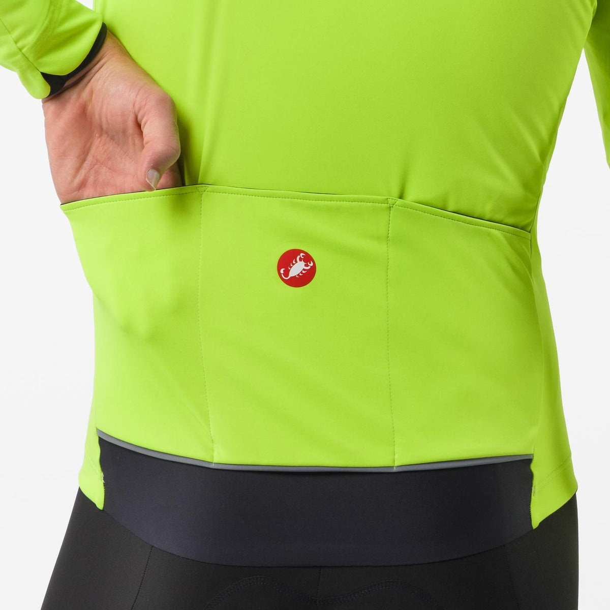 Bunda CASTELLI ALPHA 150 elektricky žlutá/černá