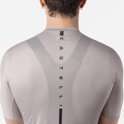 CASTELLI DRITTONE LOGO Short Sleeve Jersey Clay